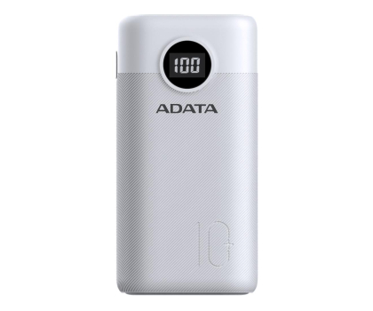 Powerbank ADATA P10000QCD 10000mAh Biały QC/PD AP10000QCD-DGT-CWH